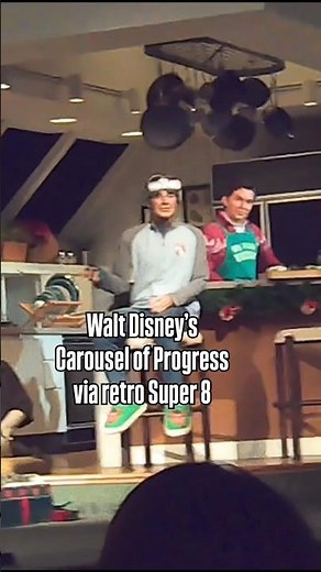 Walt Disney’s Carousel of Progress at #DisneyWorld shot on the Camp Snap CS-8 Super 8 retro camera