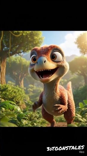 Dinosaur Story #3d #cartoon #animation #jungle ju