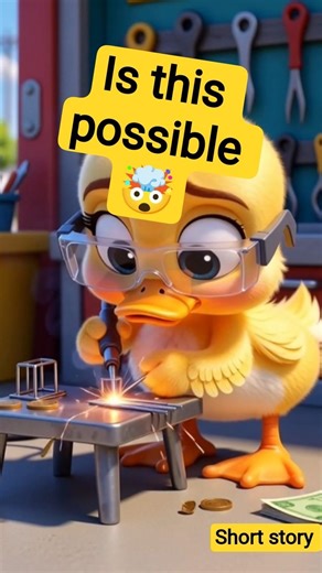 No Money, No Food… But Never Gave Up | Duckling Story #ai #funny #cartoon #shortvideo #duck #baby