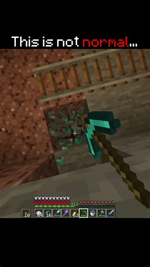 This is not normal #minecraft #gaming