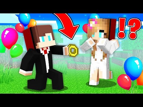The Story Of How JJ Got MARRIED And Mikey Interrupted The WEDDING In Minecraft - Maizen Mizen Parody
