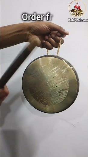 Handmade Temple or Mandir Gong Bell for Pooja #gongbell