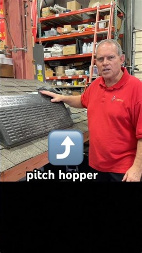 Safety should always be your #1 priority on a roof! 🏠 #plumbing #roofing #rooftop #shorts #sewer