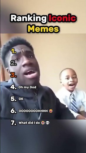 Ranking ICONIC Memes 🔥😂