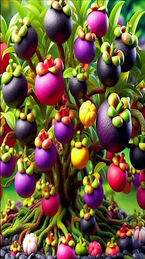 easy and fast techniques for propagating and growing mangosteen trees #garden #fruits #nature