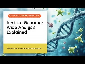In-silico Genome-Wide Analysis for Bacterial Genomes | Concept Explained and Research Workflow