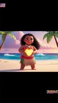 Moana and the Secret of the Ocean Heart #shorts