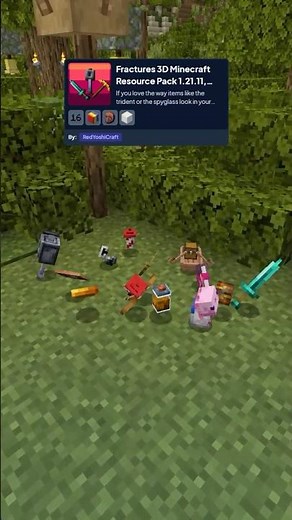 Best Minecraft 3D Resource Packs #resourcepacks #texturepack #minecraft #minecraft3d