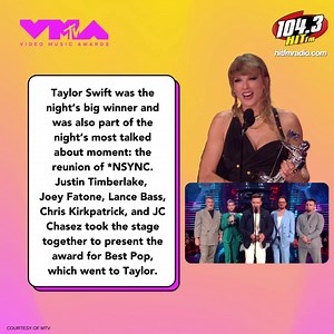✨ 2023 VMA Highlights ✨ The 2023 MTV Video Music Awards were nothing short of a party Tuesday night. #mtvvmas #vma #2023vmas | 104.3 HITfm | Facebook