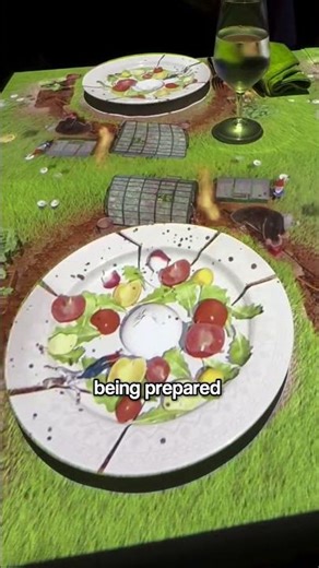 Tiny Chef Cooks Your Meal on the Ceiling in Houston