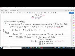 $16.3: The Fundamental Theorem for Line Integral | Calculus 3 Lecture – Dr. Dahal