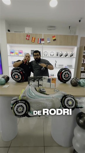 Promoción iPhone 17 y Samsung S26 por cumpleaños de Rodri