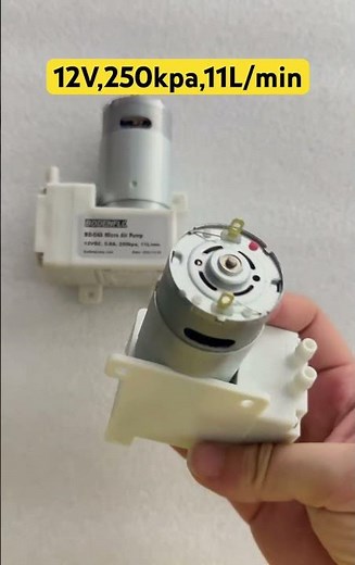 12V Micro Air Pump BD-04A – Powerful 250kPa Mini Compressor | High Flow 11L/min