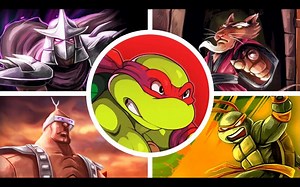 横版动作游戏《忍者神龟3时空武士》全Boss战+结局