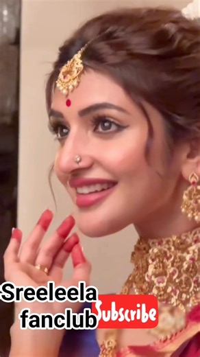 🔥Sreeleela New Status 💕 Look 💞 #shorts #youtubeshorts #trending #viral #shortsfeed