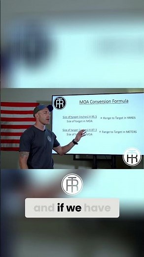 Range Estimation: MIL vs MOA Reticles #shorts