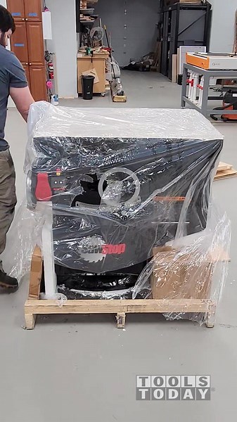 40K views · 1.2K reactions | Setting up the SawStop ICS 5hp table...