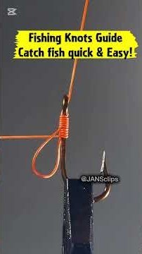 Complete Fishing Knots Guide - tricks to make fishing easy and fun! #viralvideo #fishing #lifehacks