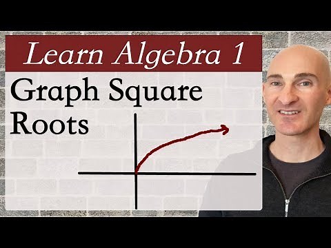 Square Roots Graphing (Learn Algebra 1)