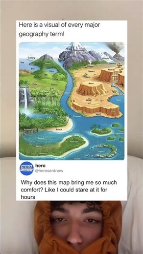 A labeled map of every geography term