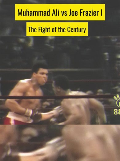 Muhammad Ali Knocked Down in Epic Boxing Fight