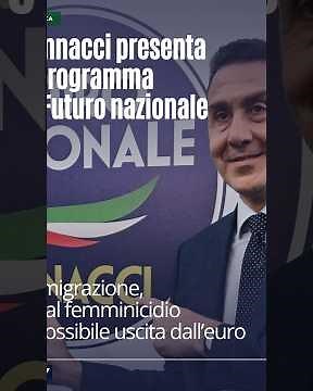 Vannacci, ecco il programma di Futuro nazionale: Remigrazione e no al femminicidio