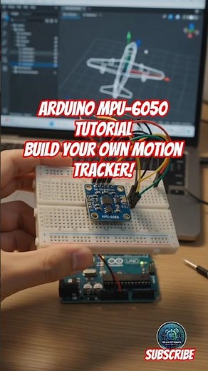 Arduino MPU-6050 Tutorial: Build Your Own Motion Tracker!​#Arduino #MPU6050 #DIY #Robotics#Sensor