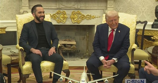 President Trump Meets with President of El Salvador