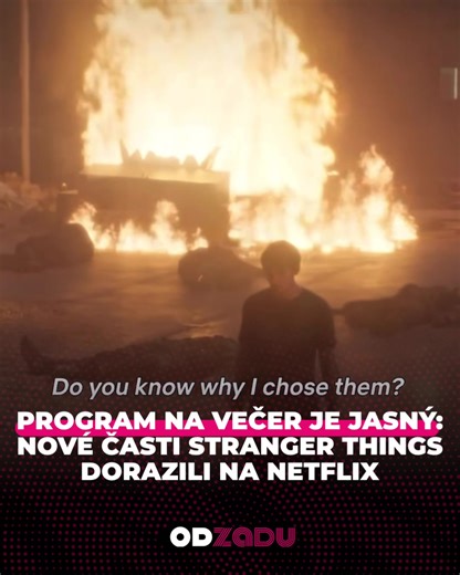 ✨ Program na večer je jasný – Stranger Things! Nové časti finálnej série 5 sú na Netflixe! 🌌 Urob si pohodlie, priprav popcorn a ponor sa do Upside Down. Video: Netflix #odzadu #netflix #strangerthings