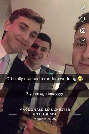 Unplanned Wedding Crash Adventure