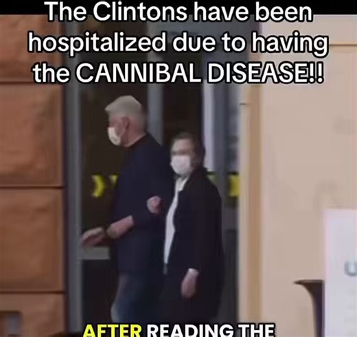 The Clintons have been hospitalized due to having the CANNIBAL DISEASE!! This is why you don’t see them much more.—>Kuru: fatal prion disease from eating infected human brain. Causes staggering, tremors, laughing, dementia, death in months. No cure. Spread via Fore cannibalism.
