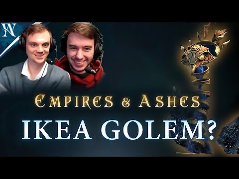 Devs assembled the IKEA Golem? | Empires & Ashes Gameplay | Age of Wonders 4