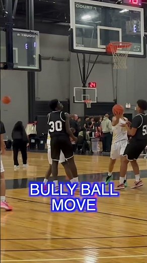Bully Ball Basketball Move #basketballmoves #basketballplayer #basketball #fyp