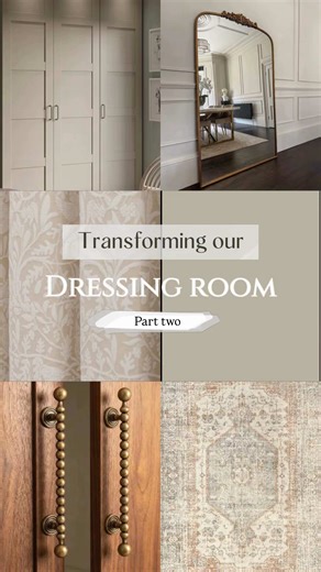 Part two of the dressing room transformation #diy #reno #renovation