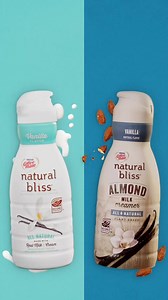 1.1M views · 1.7K reactions | Find your natural fit with natural bliss creamers. Available in both dairy and plant based flavors! | natural bliss | Facebook
