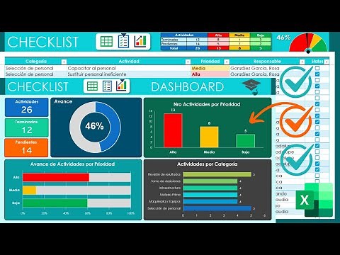 CHECKLIST✅en Excel📶para Control de Actividades