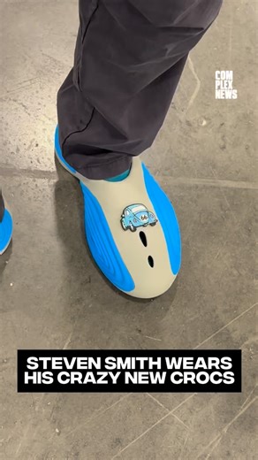 We caught up with Steven Smith, rocking his new Crocs silhouette at ComplexCon 🔥 | Complex Sneakers