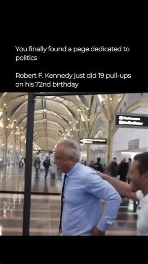 Leaders Of Politics on Instagram: "Can fitness redefine aging? 🎂 Robert F. Kennedy Jr. recently shared a moment from his 72nd birthday, completing 19 pull-ups — a feat that quickly caught attention across social media. The moment highlighted his long-standing focus on physical fitness, discipline, and routine. Kennedy has often spoken about the importance of staying active as people age, emphasizing consistency over intensity. His workout habits have become part of his public image, drawing rea