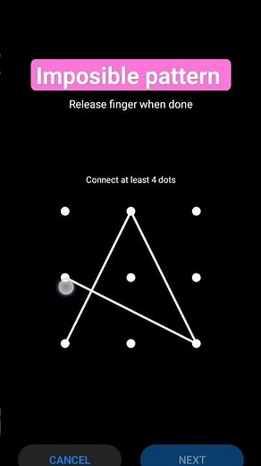 star pattern lock video how to make star pattern lock #shortfeed #shorts