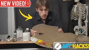 Complete oil painting guide with tools materials and portrait process