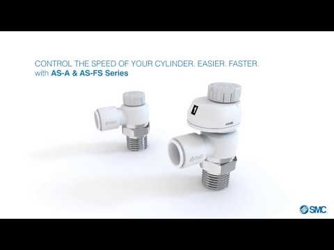 Speed Controllers with Push Lock, AS-A & AS-FS Series