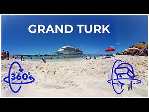 DAY AT THE BEACH | 360 VR | Grand Turk