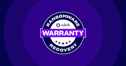 Rubrik Ransomware Recovery Warranty