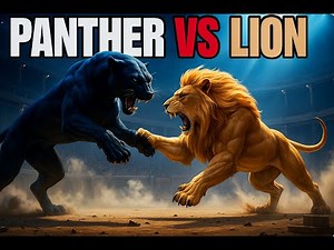 Lion vs Panther – Who Rules the Wild? Ultimate Battle