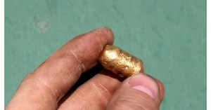 Turning a gold bar into a $1500 gold bullet (VIDEO) :: Guns.com