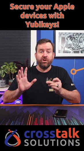 Secure your Apple ID with Yubikeys! Native FIDO U2F two-factor authentication now available. Get Yubikeys here: https://www.pntra.com/t/SENKSk5PS05DSEdOR05JQ0dPR0tNSw Blog post (step-by-step instructions): https://www.crosstalksolutions.com/yubikey-ios-setup/ #2fa #mfa #yubikey #apple #iphone #security #ipad #fido2 This is a great improvement for Apple's device security. Yubikeys can now secure your Apple ID across your iPhone, iPad, or macOS devices with native FIDO U2F two-factor authenticatio