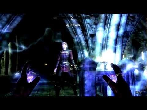 Skyrim #20 Dawnguard: Chasing echoes - Stuck in Volkihar ruin? Secret passage