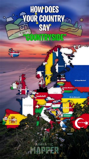 Mapping the European Countryside: Insights and Landscapes