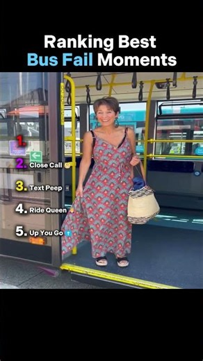 Ranking Best Bus Fail Moments #bus #ranking #funny