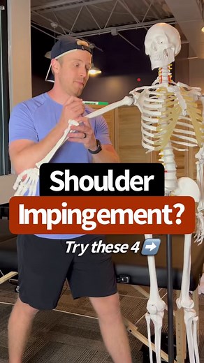 🚨Things you may NOT know about shoulder impingement! Save this and read below...(Full Shoulder Rehab Program in the comments) . . 👋Maybe you’ve been told shoulder impingement is the cause of your pain. Well I want to clear up a few misconceptions about what this actually is. —- Shoulder impingement is the most commonly used diagnosis for shoulder injuries (Juel 2014) -- Shoulder impingement is more of an umbrella term than a specific diagnosis… meaning it could actually be a Rotator cuff tendi